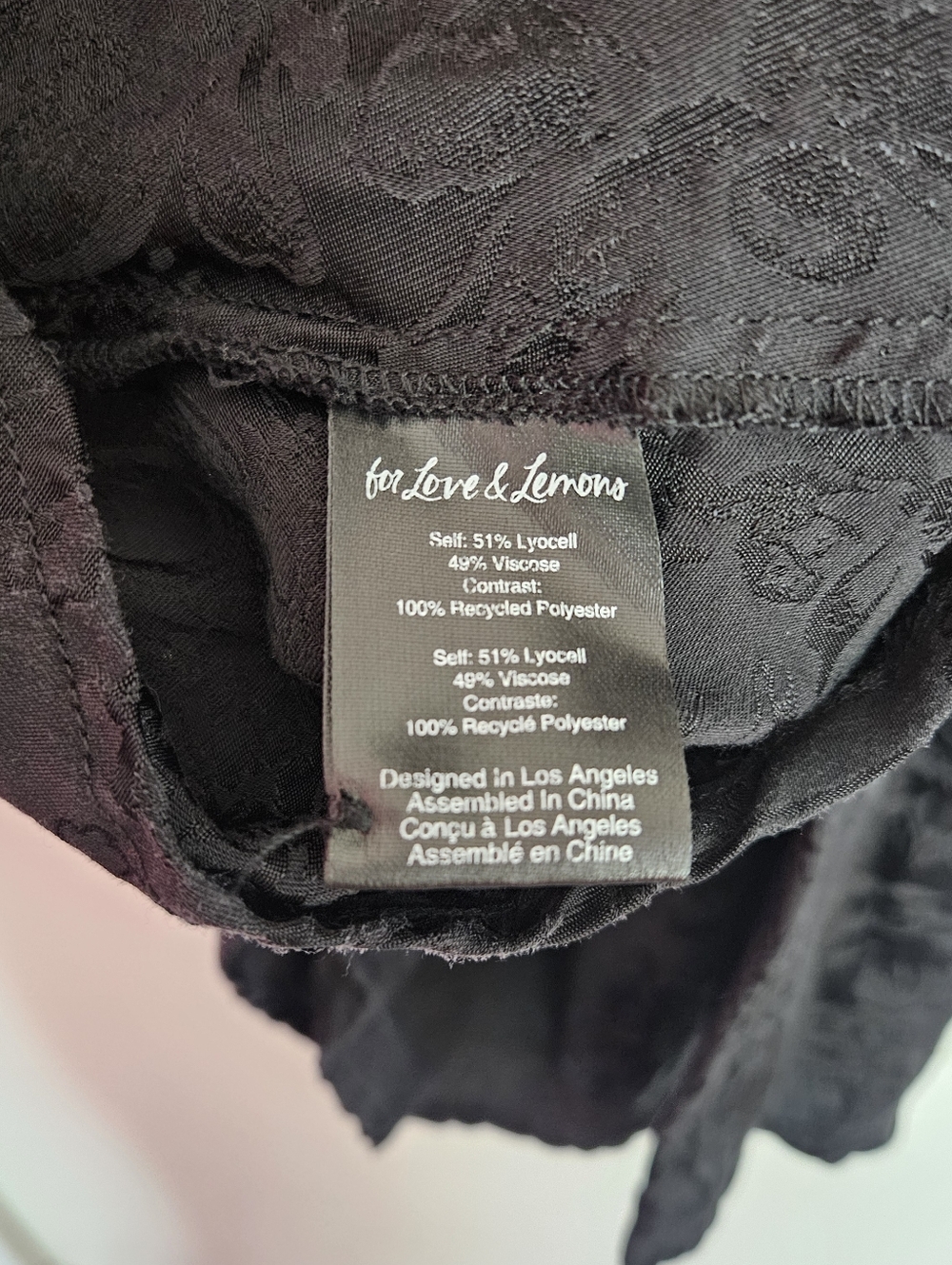 For Love and Lemons Gabrielle Puff Sleeve Dress Size M - Picture 6 of 6